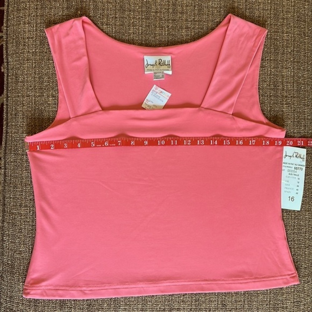Joseph Ribkoff Peach Blouse - Picture 2 of 5